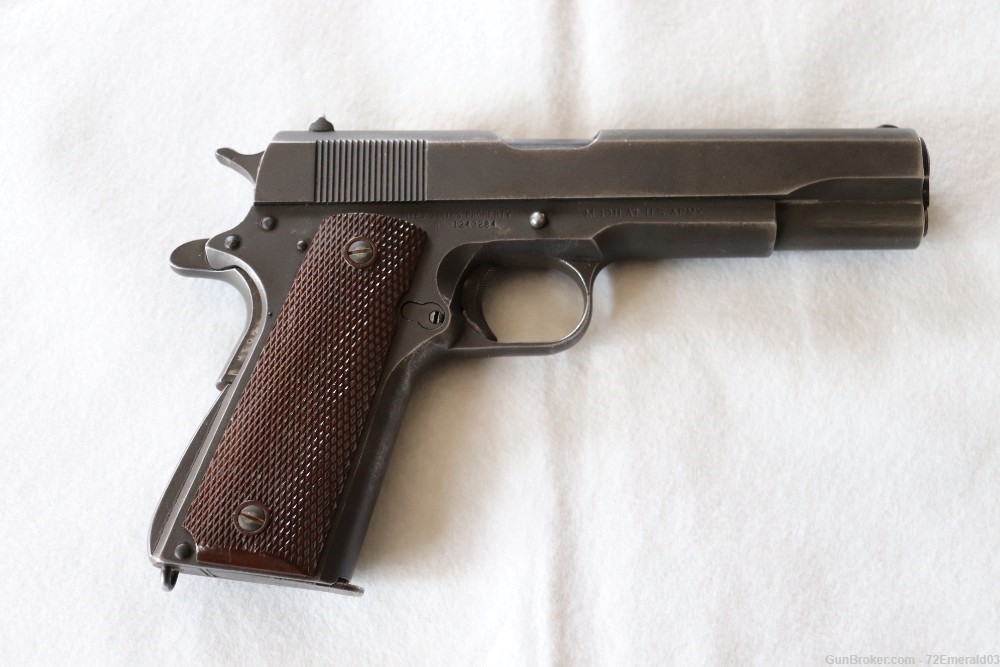 WWII U.S. ITHACA 1911A1 - DOCUMENTED-img-17