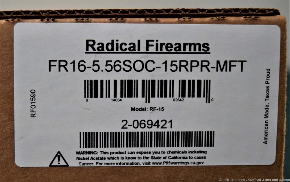 Radical Firearms RF-15 5.56 223 16" 30rd MLOK FR16-5.56SOC-15RPR-MFT NIB-img-12