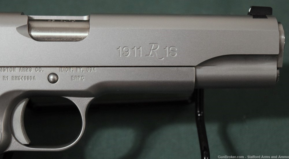 Remington 1911 R1-S 45 ACP 5" Stainless LNIB-img-8