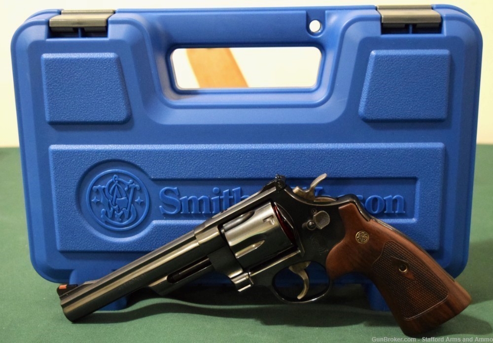 S&W Model 57 41 Magnum 6" Blued RRWO *CA LEGAL* 150481 Factory NIB-img-0