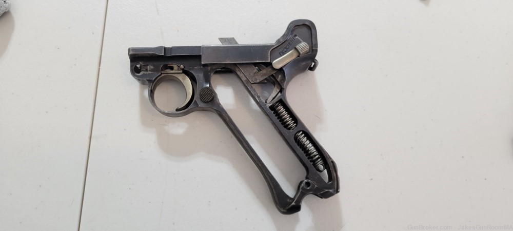 Very Rare German Lp.08 Artillery Luger Pistol by DWM Erfurt Dated 1914-img-35