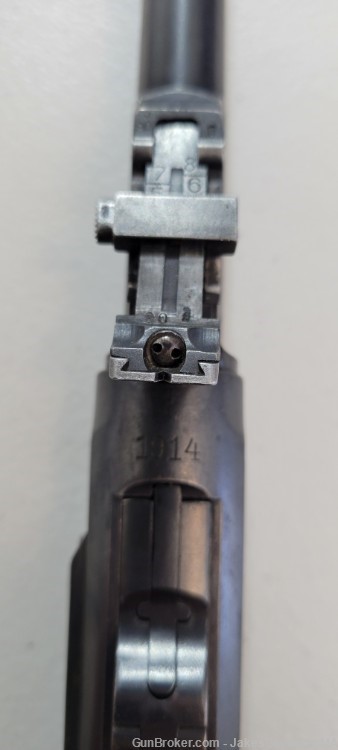 Very Rare German Lp.08 Artillery Luger Pistol by DWM Erfurt Dated 1914-img-2