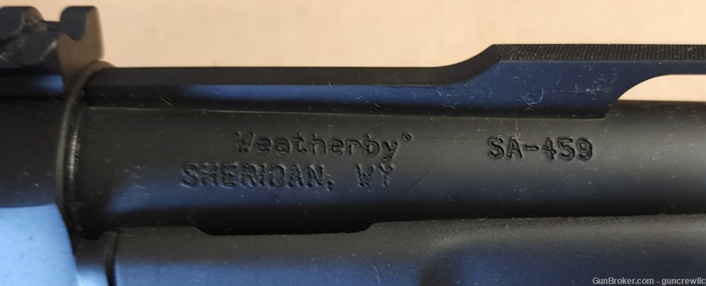 Weatherby SA-459 12ga 12 ga gauge Pistol Grip SA459 5rd 22" SA459SY1222PGM-img-5