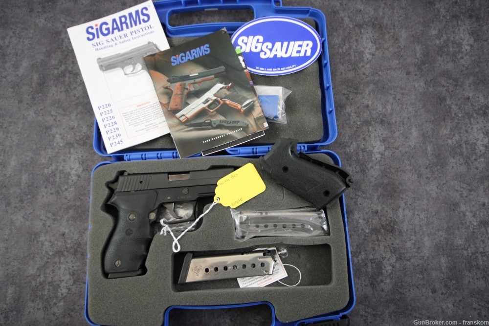 Sig Sauer Model P220 Carry in 45 ACP with 3.9" Barrel. -img-0