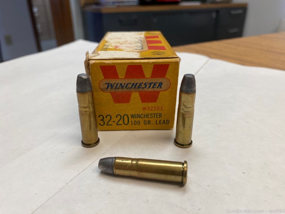 32-20 Winchester  .32 20 Win. WCF 100 gr. -img-1