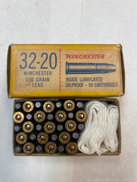32-20 Winchester  .32 20 Win. WCF 100 gr. -img-0