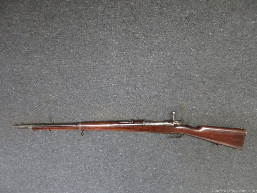 ANTIQUE OTTOMAN MOD. 1893 MAUSER RIFLE-NICE SULTAN TUGHRA CREST-7.65mm-RARE-img-3