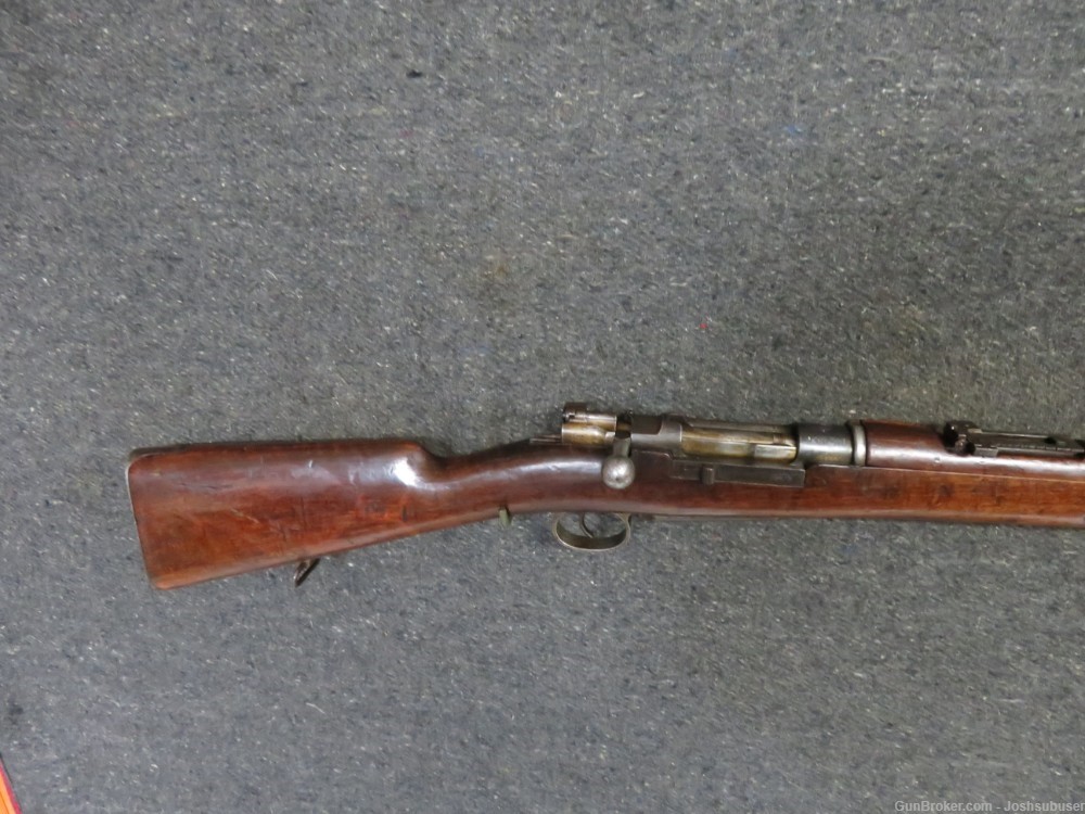 ANTIQUE OTTOMAN MOD. 1893 MAUSER RIFLE-NICE SULTAN TUGHRA CREST-7.65mm-RARE-img-1