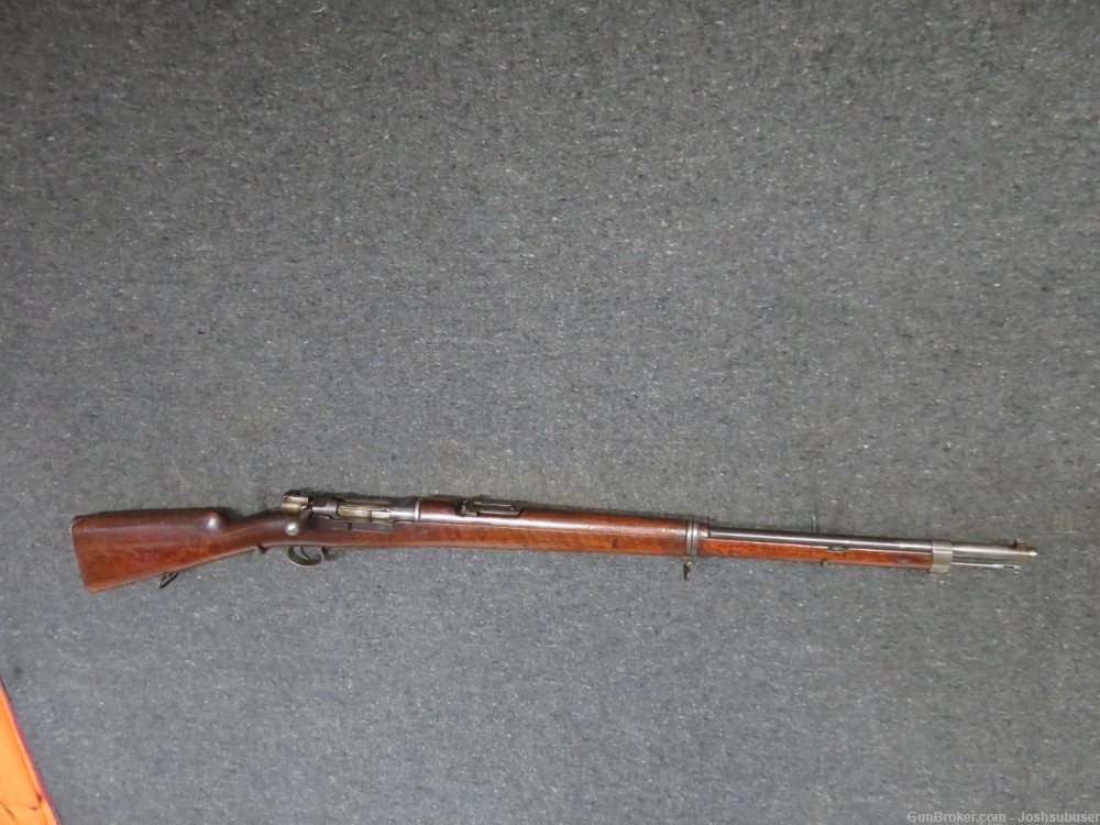 ANTIQUE OTTOMAN MOD. 1893 MAUSER RIFLE-NICE SULTAN TUGHRA CREST-7.65mm-RARE-img-0