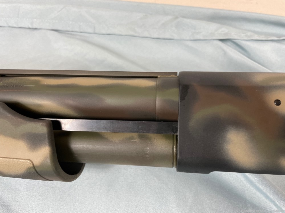 Mossberg 835 Turkey 3.5  Old-School Camo 12-GA /24" Ported + Extended Full -img-17