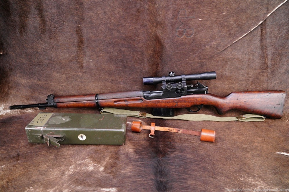 Venezuelan FN49 Sniper Scope Matching FN-49 7mm Semi Auto Rifle C&R-img-8