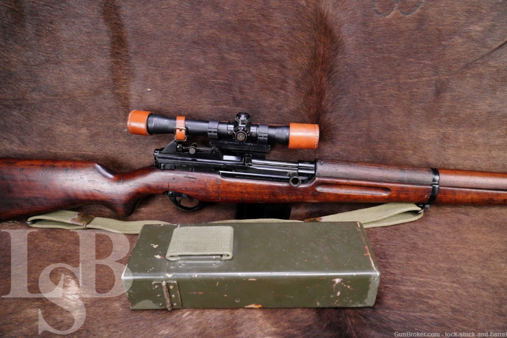 Venezuelan FN49 Sniper Scope Matching FN-49 7mm Semi Auto Rifle C&R-img-0