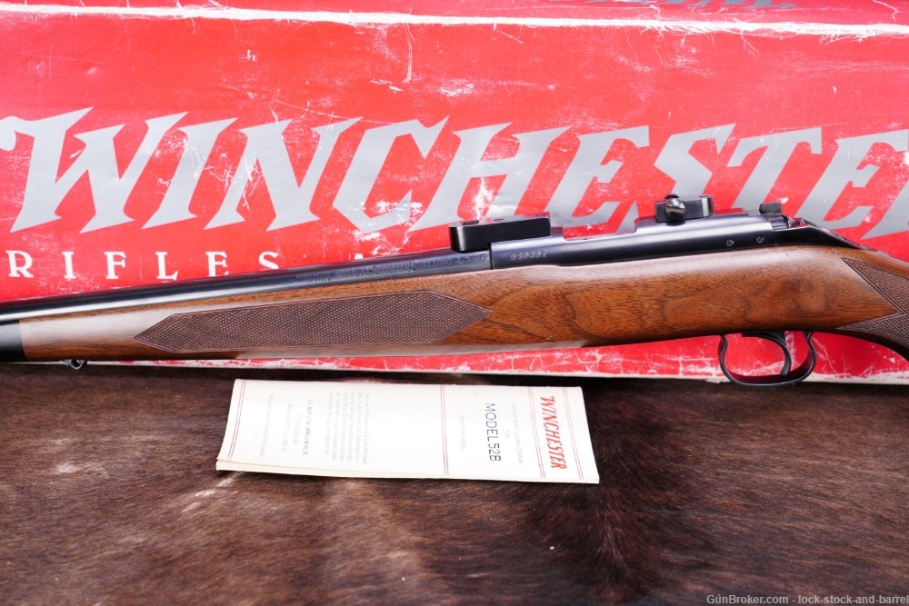 Winchester Japan Model 52 Sporting Sporter .22 LR Bolt Action Rifle, 1993-img-9