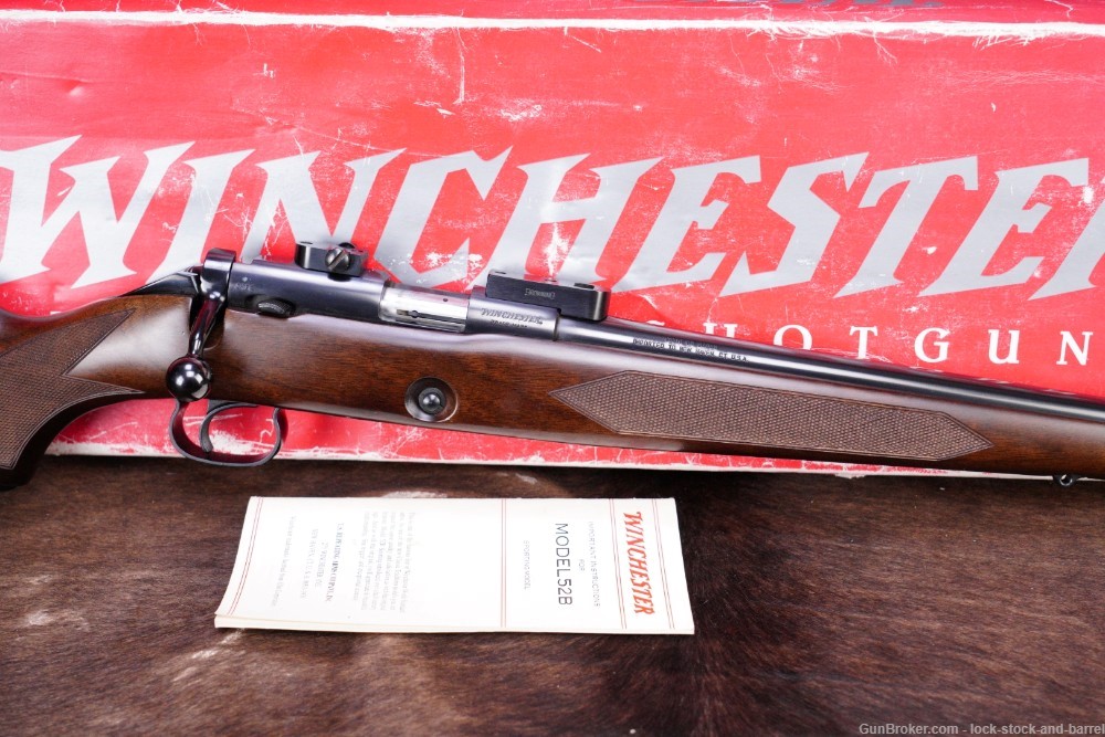 Winchester Japan Model 52 Sporting Sporter .22 LR Bolt Action Rifle, 1993-img-4