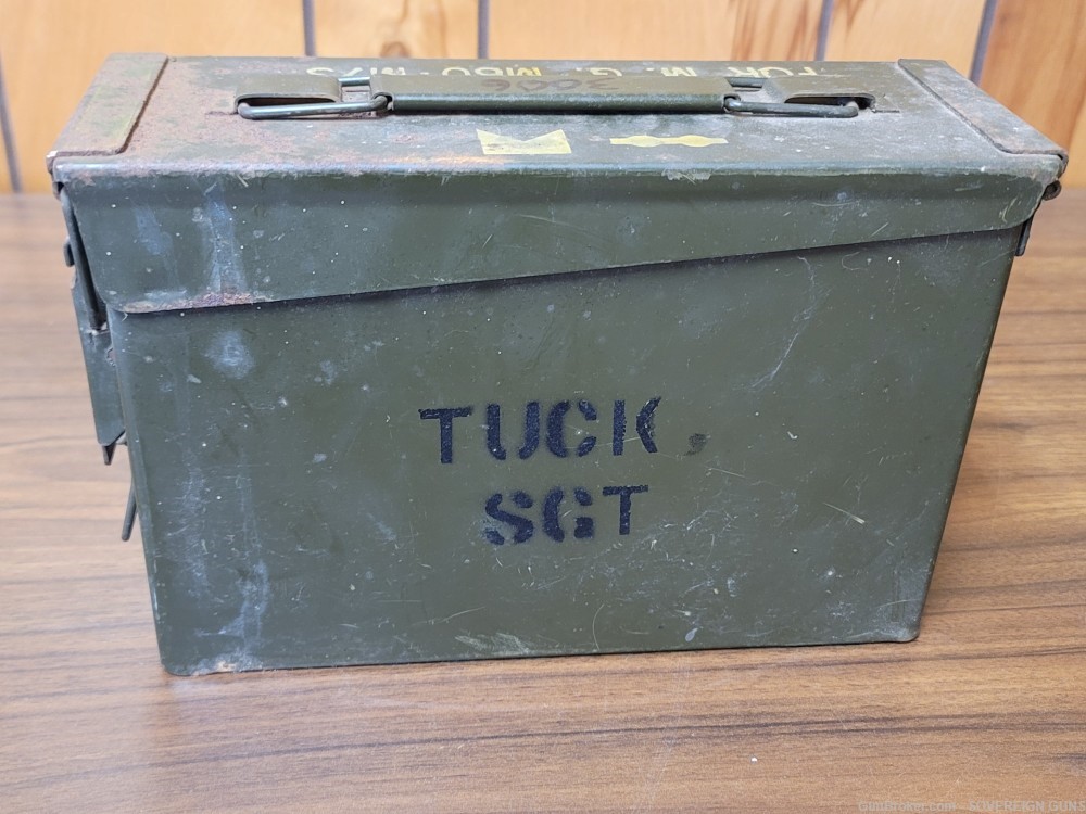 Vintage 1963 Lake City Army 30-06 Ammo 330rd w/ 1967 Ammo Can-img-3
