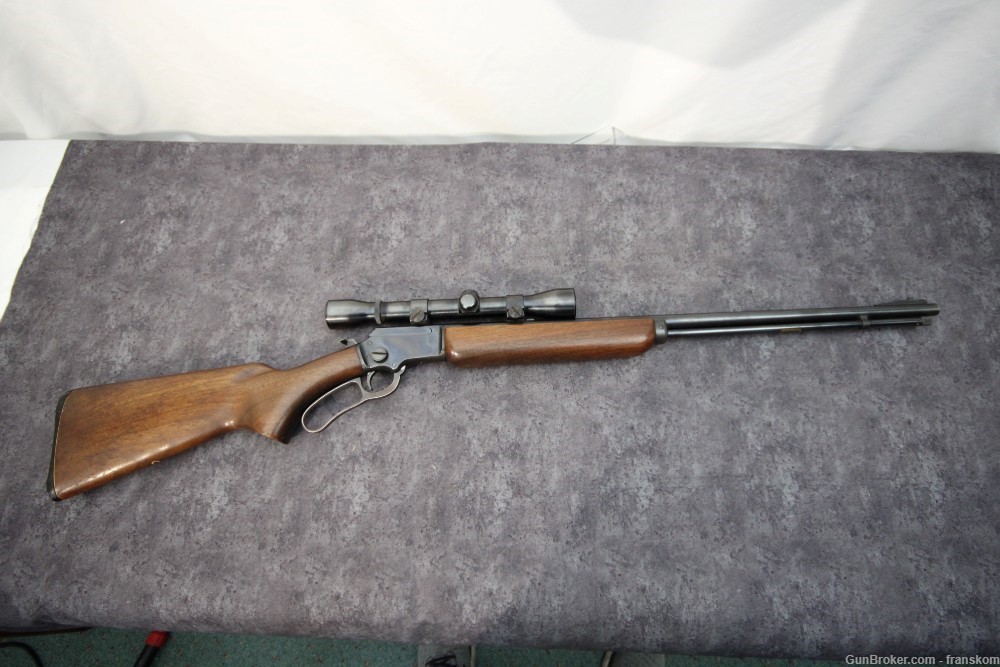 Marlin Model 39A in 22 S, L & LR with 24" Barrel and Scope - Man. 1952-img-0
