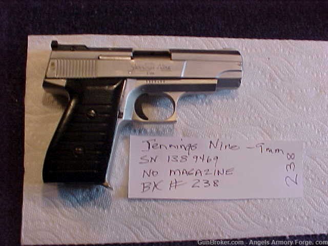 BK# 238 - Jennings Nine - 9 mm Pistol-img-0