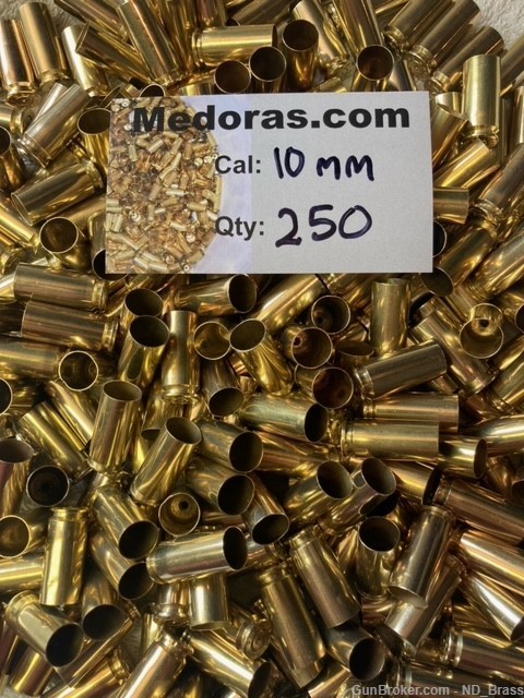 10mm brass - 250 pieces-img-0