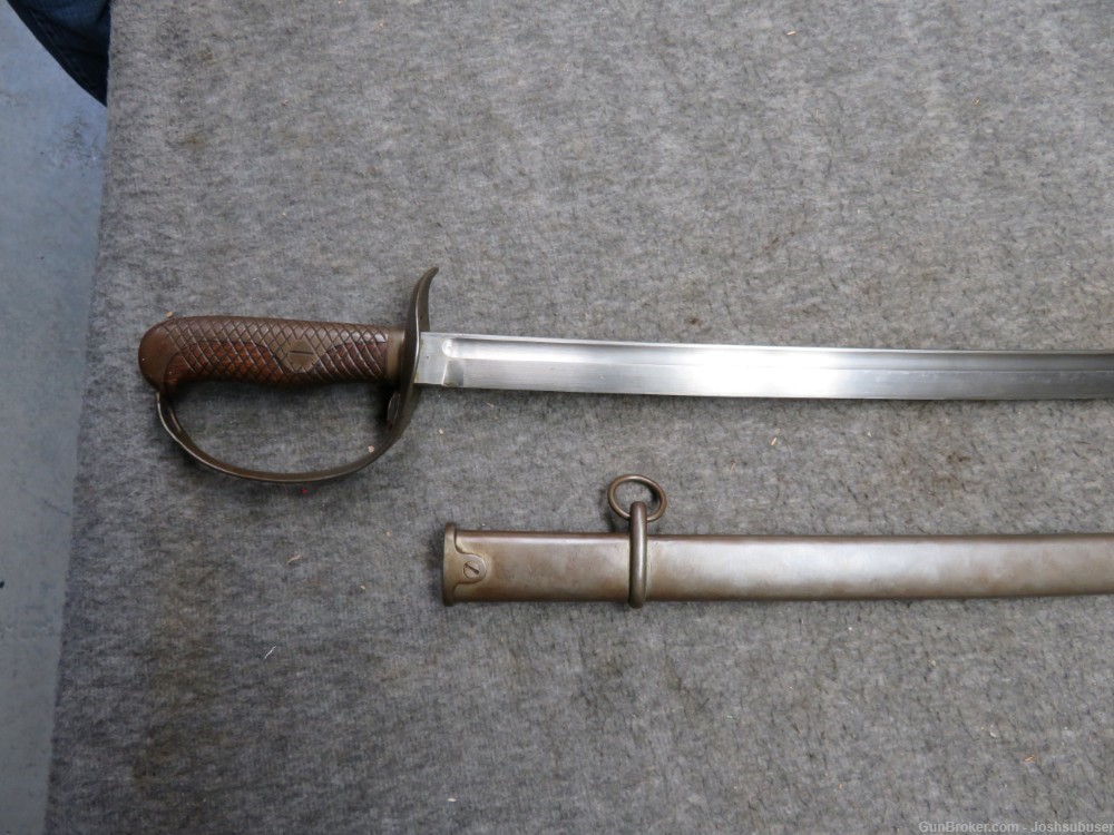 WWII JAPANESE ARMY TYPE 32 SWORD W/ MATCHING NUMBERED SCABBARD-1914-img-2