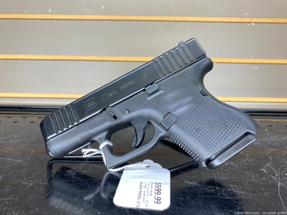 GLOCK G27 G5 40 S&W BLK 9+1 PA275S201 NEW-img-0