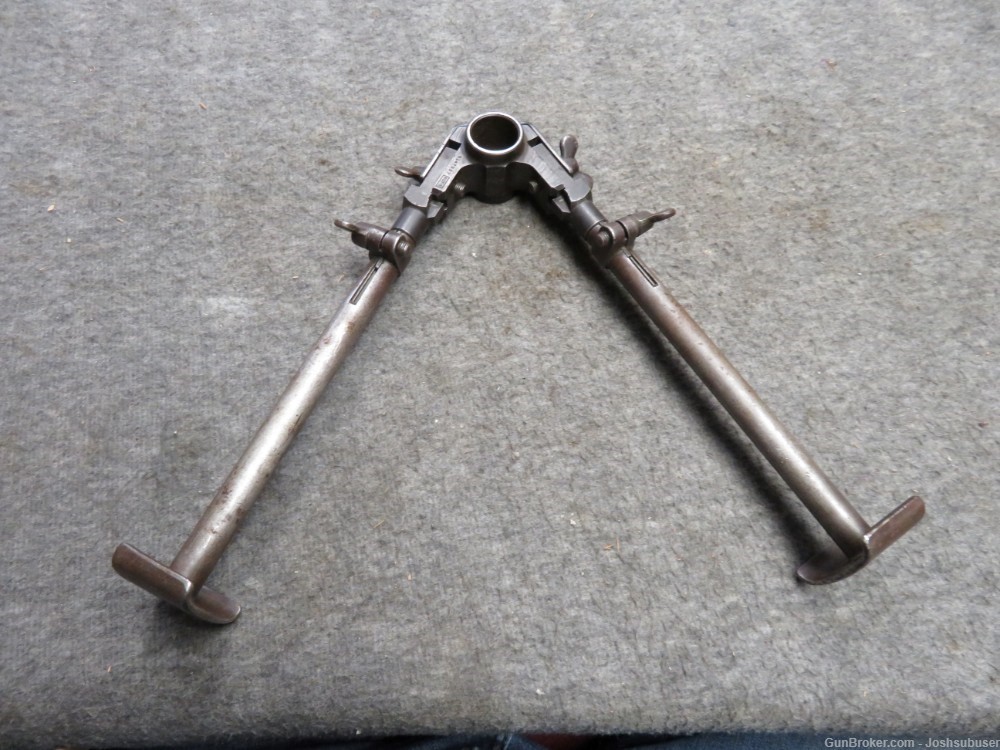 US MILITARY M1918A2 BAR BROWNING AUTOMATIC RIFLE BIPOD ASSEMBLY-img-6