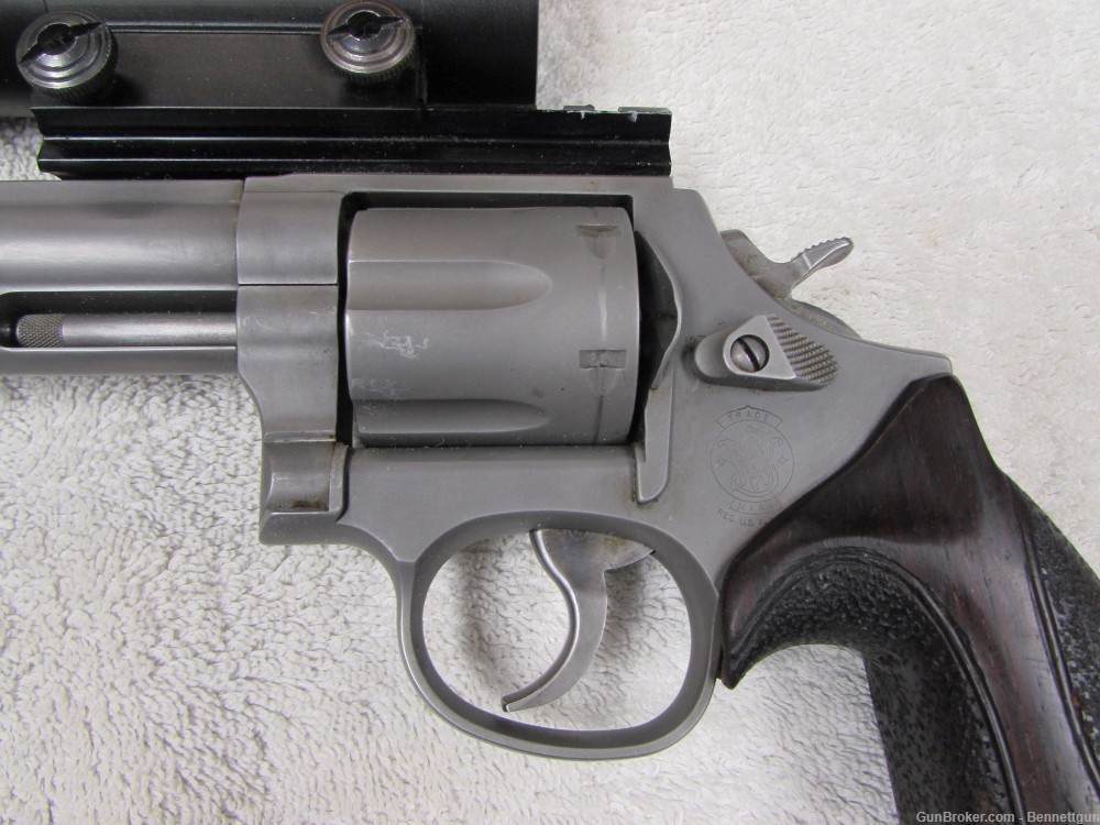 S&W 686-5 357 mag with red dot scope-img-6