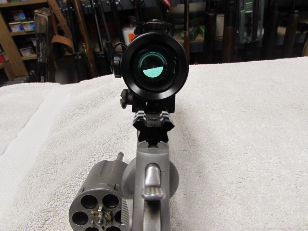S&W 686-5 357 mag with red dot scope-img-13