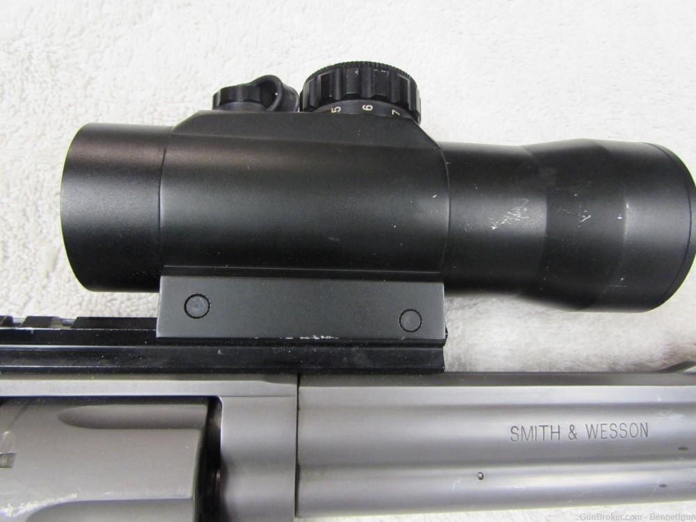 S&W 686-5 357 mag with red dot scope-img-11
