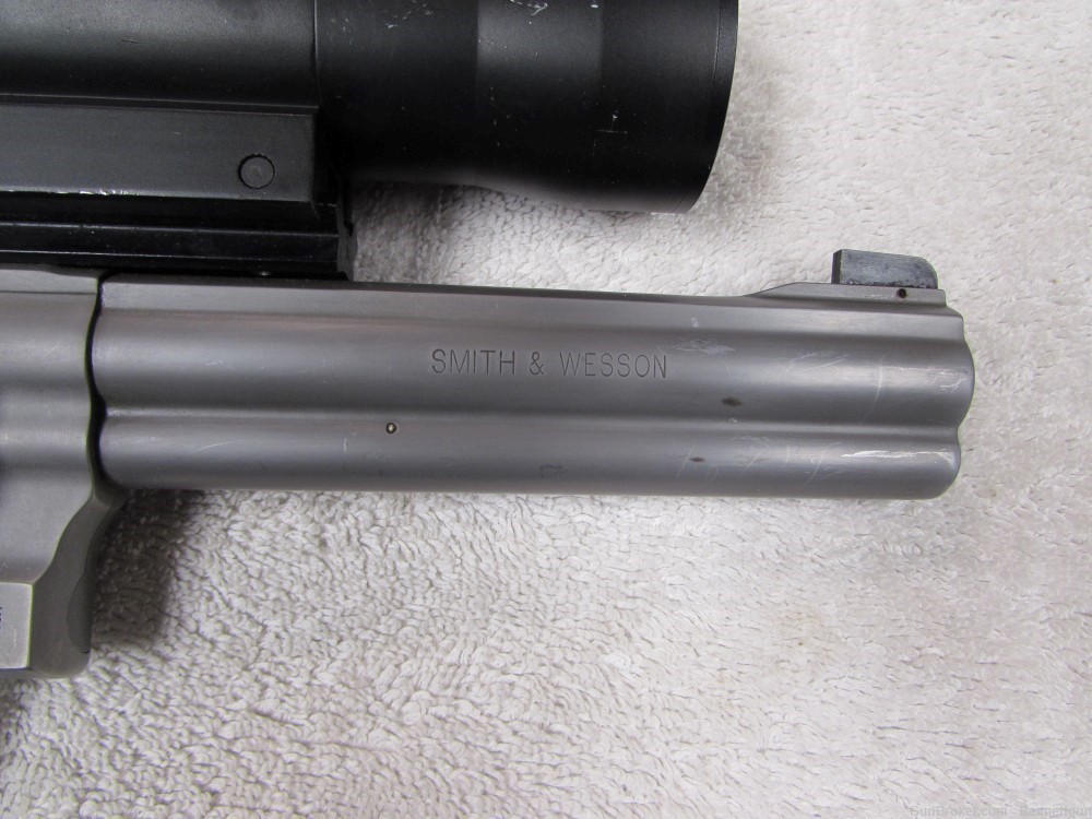 S&W 686-5 357 mag with red dot scope-img-10