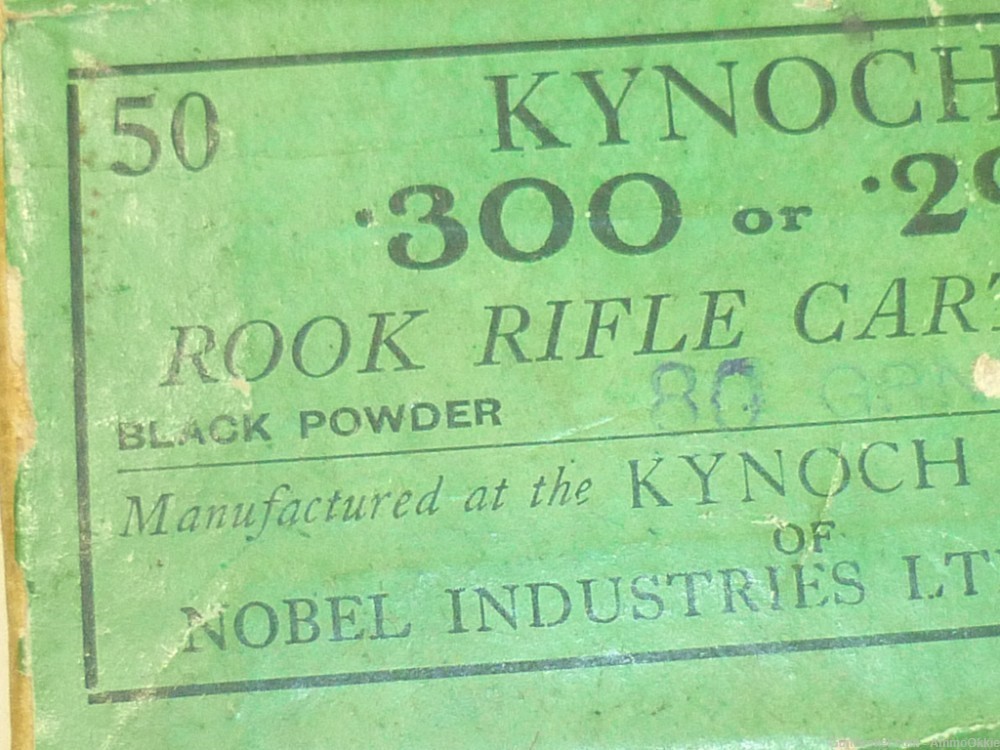 1rd - .300 ROOK - Black Powder - KYNOCH - Rook and Rabbit Rifle - .295 -img-11