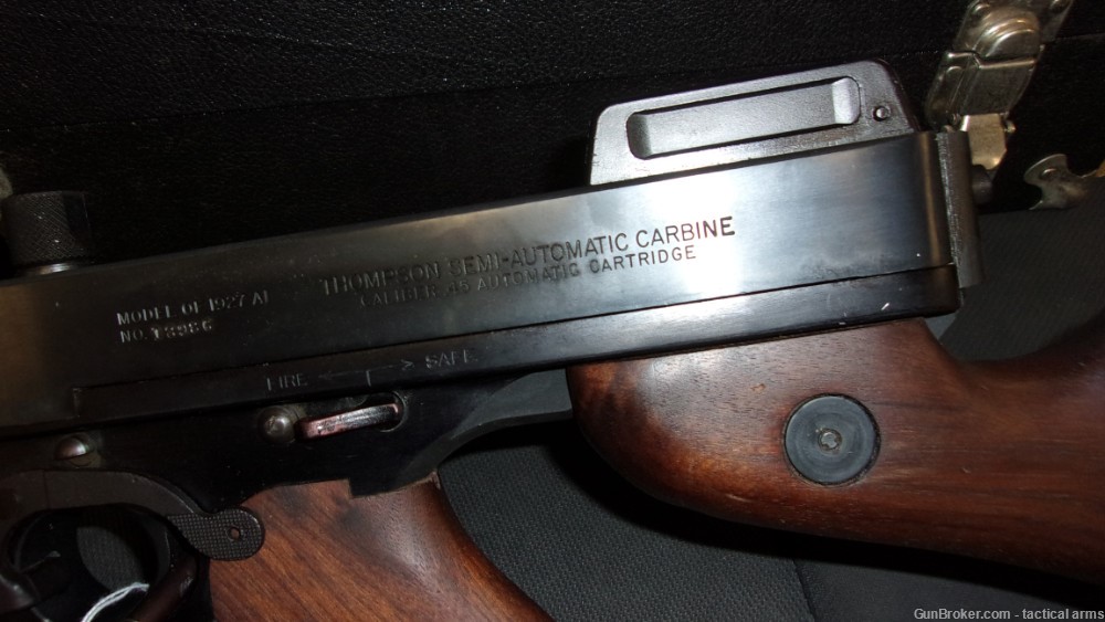 Auto-Ordnance Thompson 1927A1 Semi-Automatic Rifle 16.6" .45 ACP-img-3