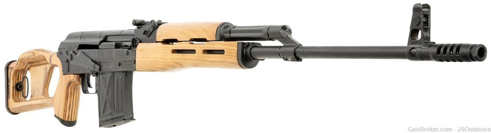 Century Arms PSL54 7.62x54R 24.5" Bbl Black/Wood 10 Round Semi Auto Rifle-img-2
