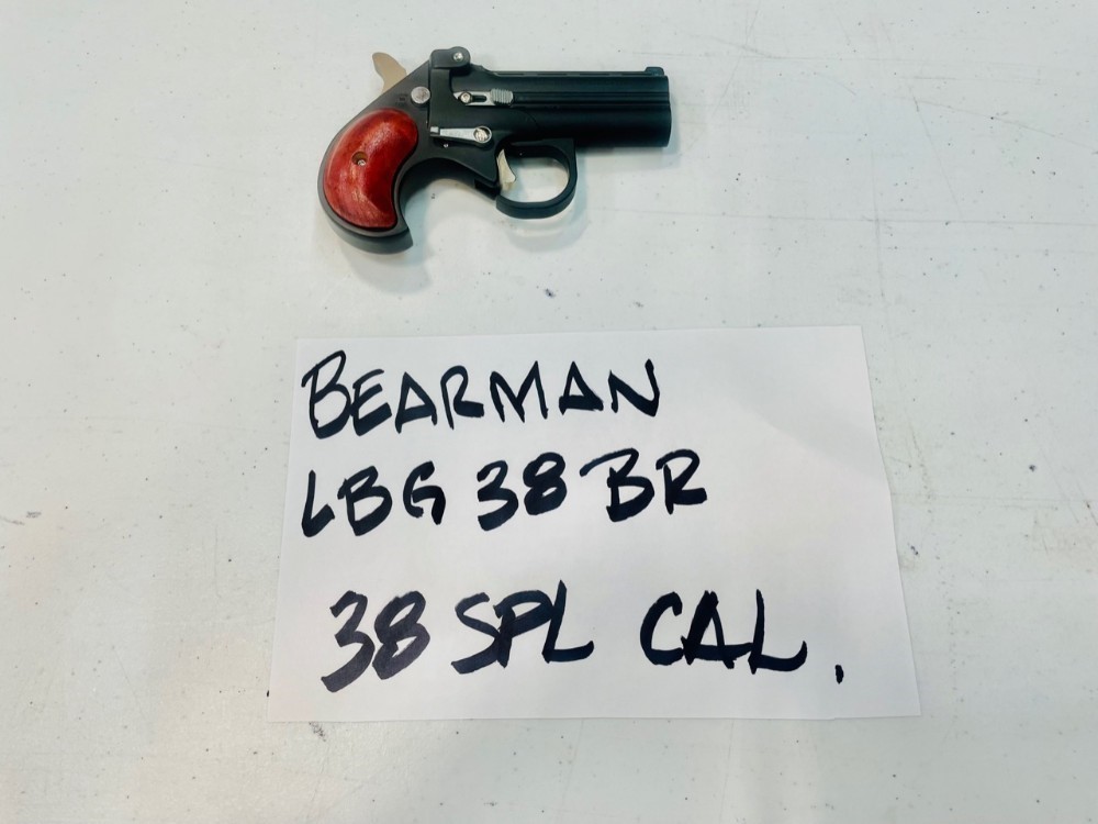  Bearman LBG39BR in 38 spl, 2 shot, 3.5 in bar.-img-0
