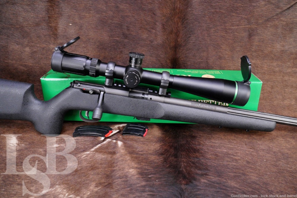 Savage Arms Mark-II .22 LR 22” Matte Black Bolt Action Rifle & Scope -img-0