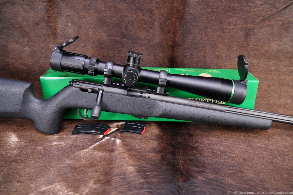 Savage Arms Mark-II .22 LR 22” Matte Black Bolt Action Rifle & Scope -img-2