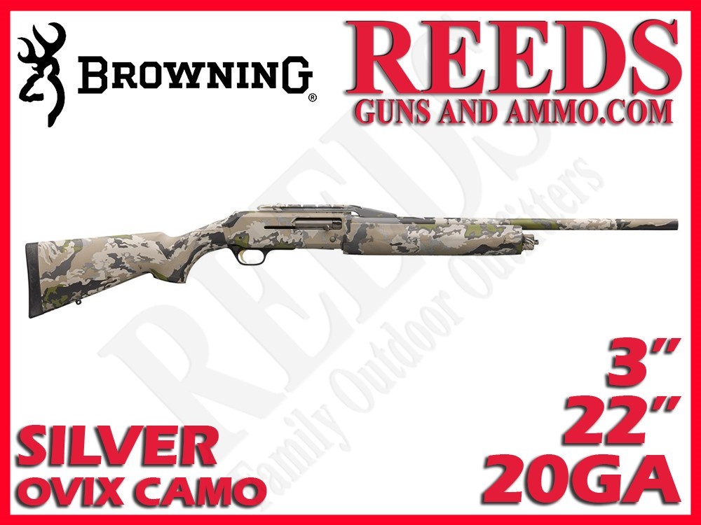 Browning Silver Rifled Deer Ovix 20 Ga 3in 22in 011437621-img-0