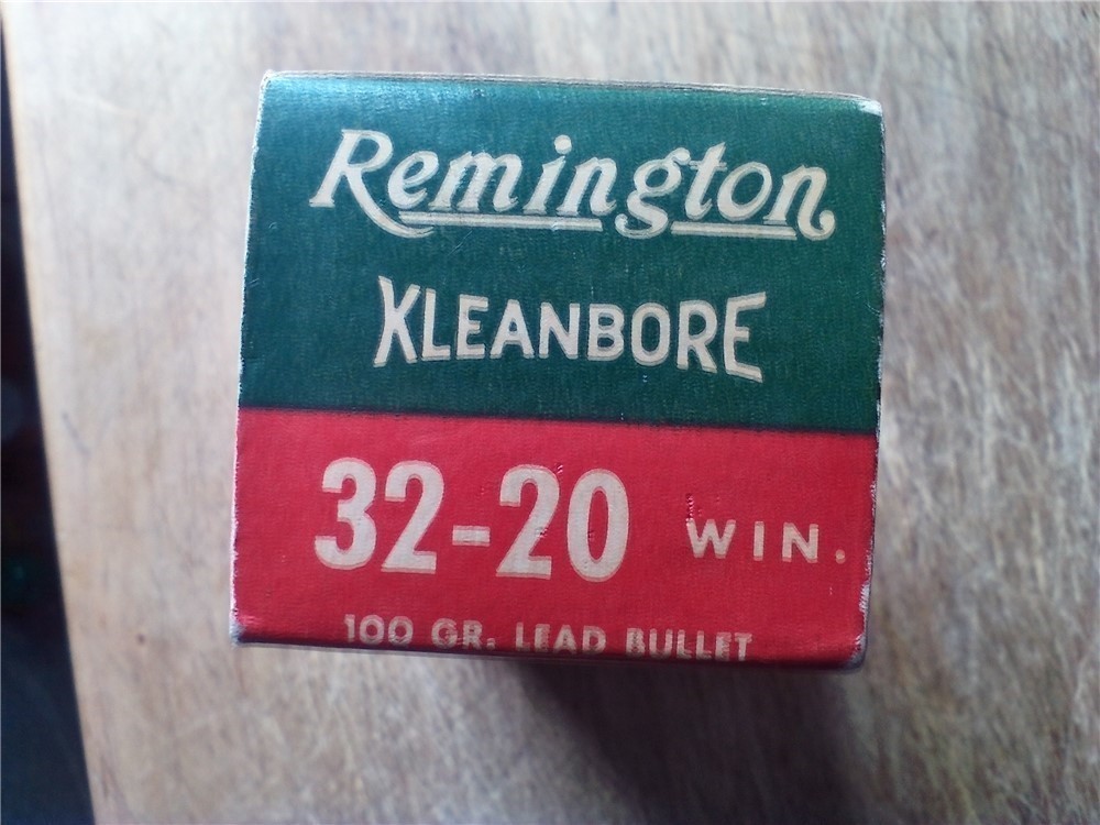 Vintage Remington Kleanbore Winchester 32-20 cal. 100 gr. lead bullets-full-img-1
