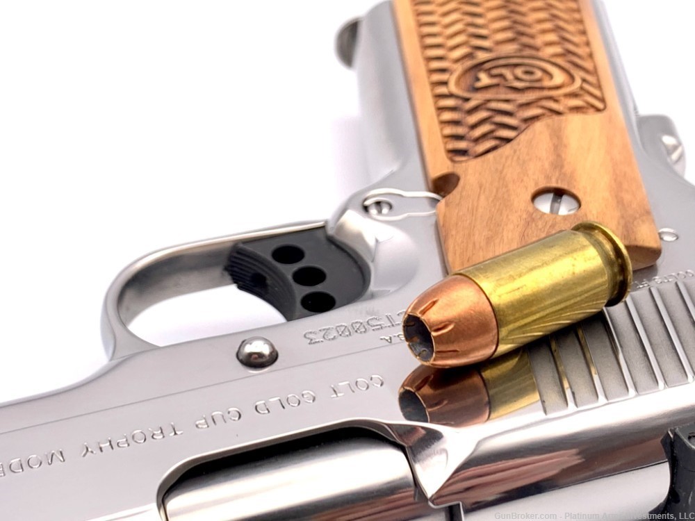 Colt Gold Cup Trophy Elite 70 Series Talo Bright Polished Stainless Steel -img-7