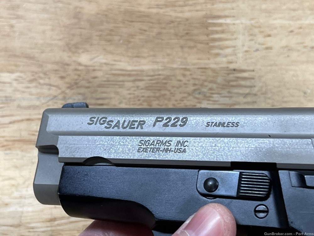 SIg Sauer P229 40SW Vintage Rare Color Combo Sigarms-img-9