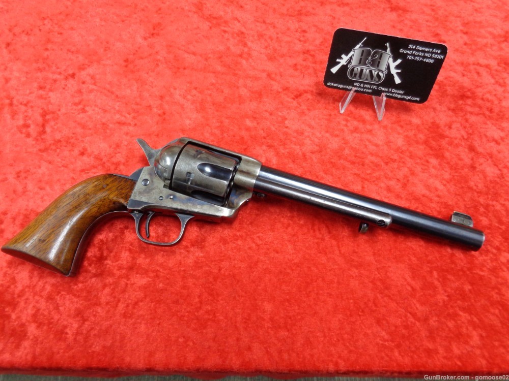 RARE 1874 Colt SAA 45 1873 US Cavalry Peacemaker SA Army Slip Gun WE TRADE!-img-140