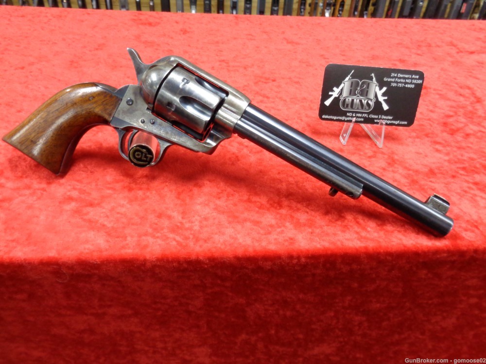 RARE 1874 Colt SAA 45 1873 US Cavalry Peacemaker SA Army Slip Gun WE TRADE!-img-2