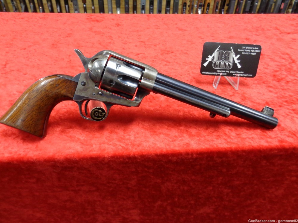 RARE 1874 Colt SAA 45 1873 US Cavalry Peacemaker SA Army Slip Gun WE TRADE!-img-0