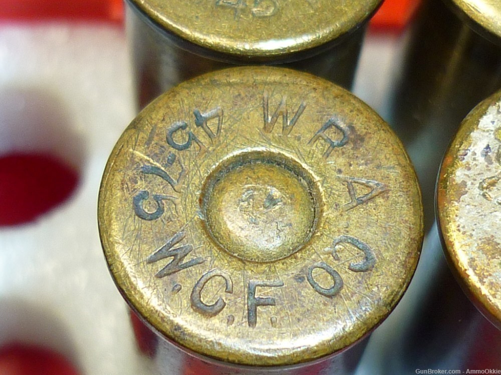 1rd - 45-75 WCF - Winchester Model 1876 - ORIGINAL AMMO - 1800s - 45/75-img-10