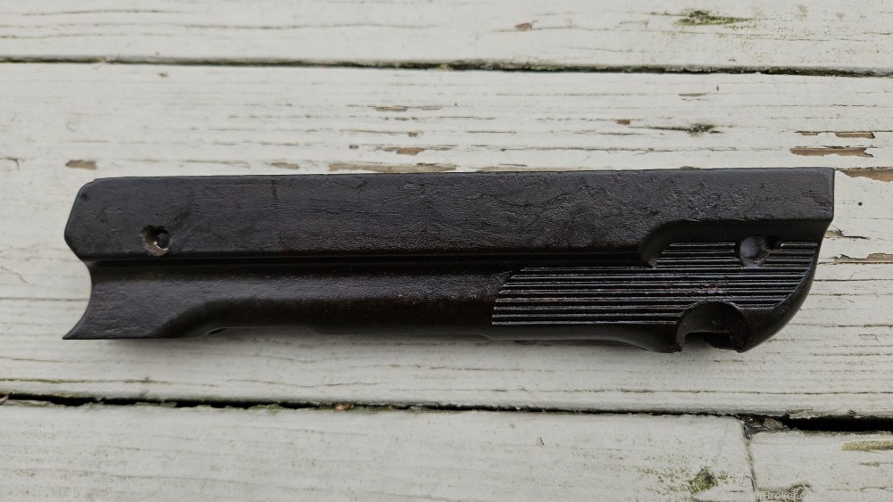 Original WWII German MP40 Brown Bakelite Stock Handgrip MP-40 gbm Proof WW2-img-1