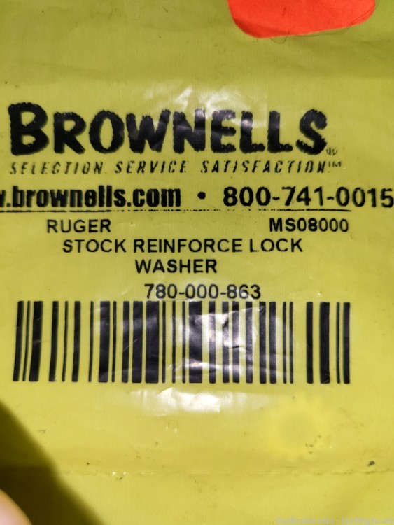 Brownells Ruger Stock Reinforce Lock Washer #MS08000-img-0