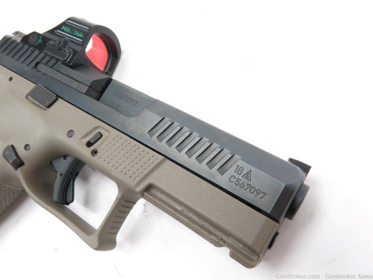 CZ P-10 C 9mm 4" Semi-Automatic Pistol w/ Magazine & Optic-img-14