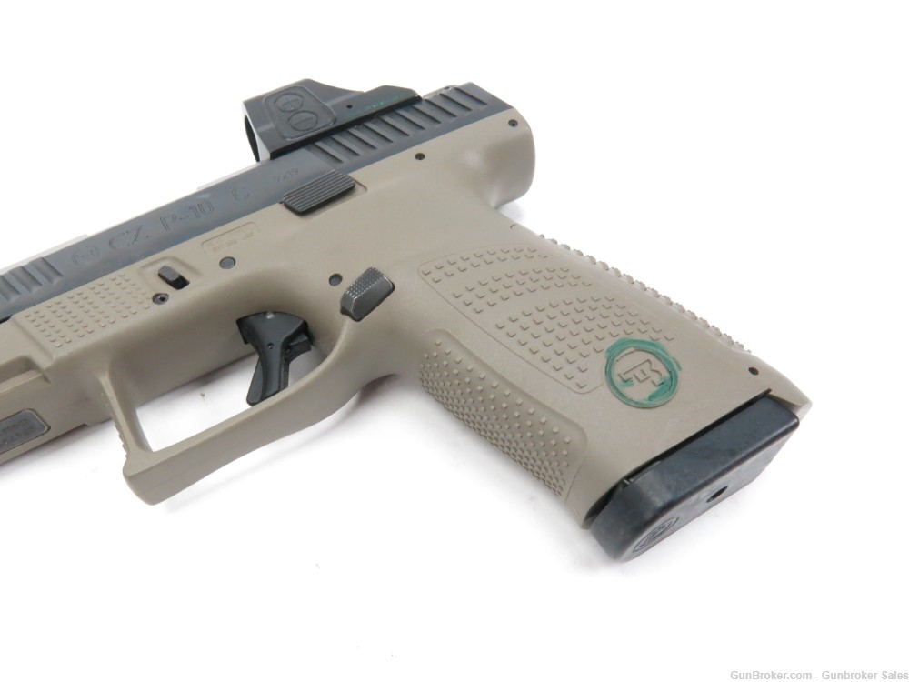 CZ P-10 C 9mm 4" Semi-Automatic Pistol w/ Magazine & Optic-img-6