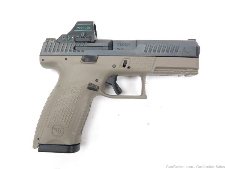CZ P-10 C 9mm 4" Semi-Automatic Pistol w/ Magazine & Optic-img-13