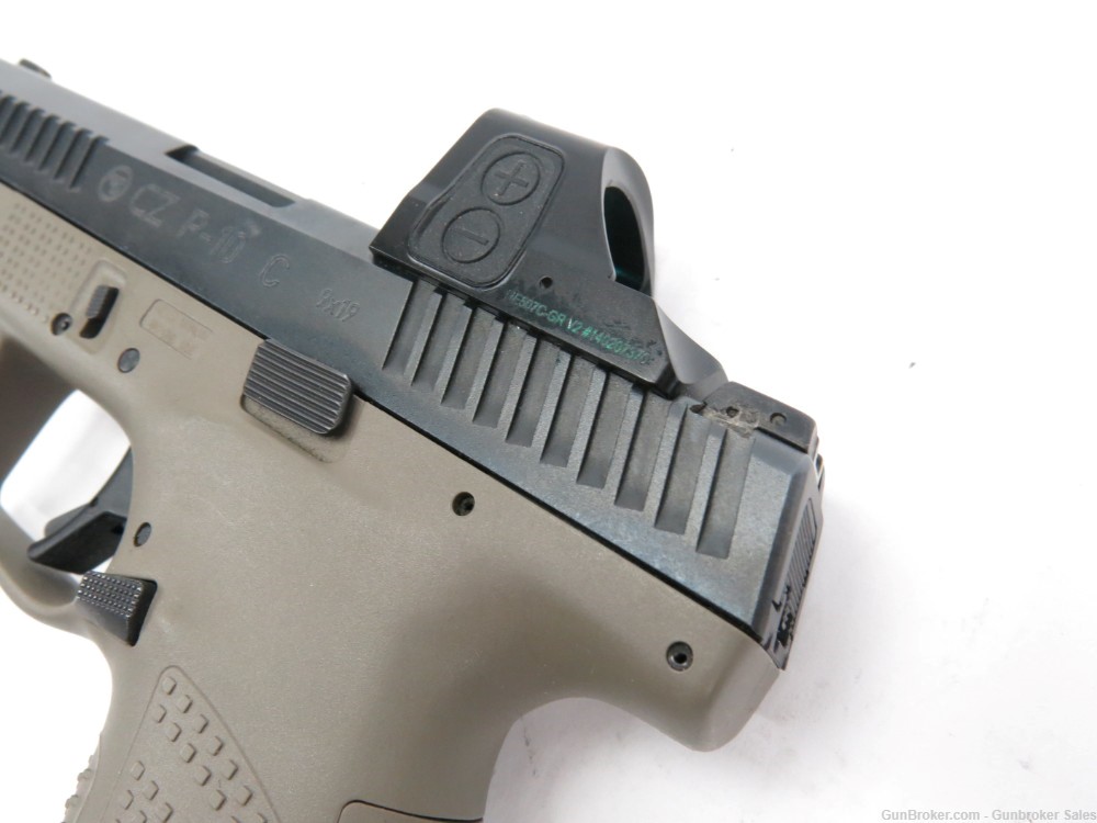 CZ P-10 C 9mm 4" Semi-Automatic Pistol w/ Magazine & Optic-img-4