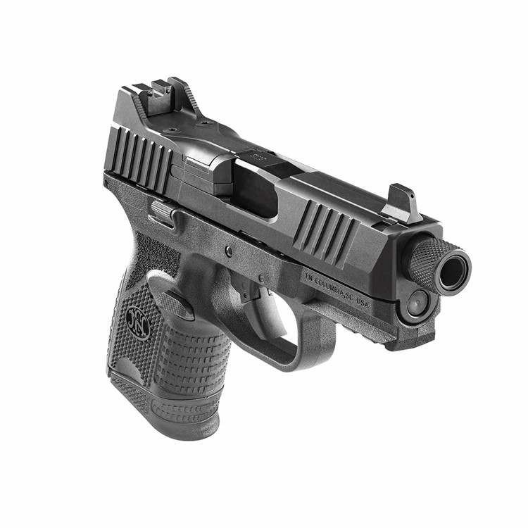 FN America 509 Compact Tactical 9MM 4.32 Black Pistol  -  66100782-img-2